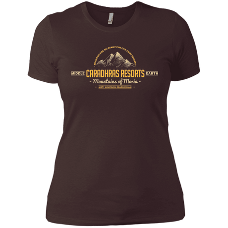 T-Shirts Dark Chocolate / X-Small Caradhras Resorts Women's Premium T-Shirt