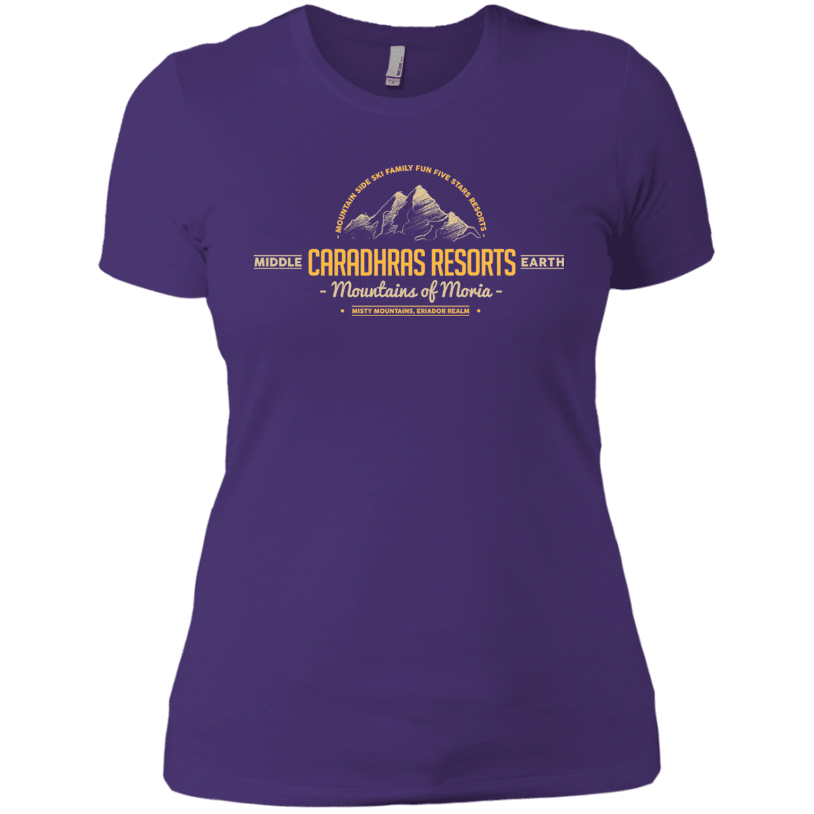 T-Shirts Purple / X-Small Caradhras Resorts Women's Premium T-Shirt