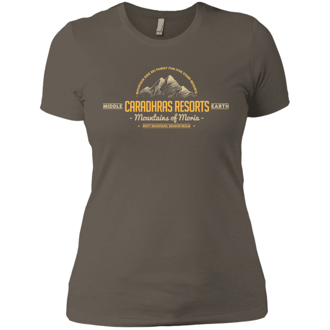 T-Shirts Warm Grey / X-Small Caradhras Resorts Women's Premium T-Shirt