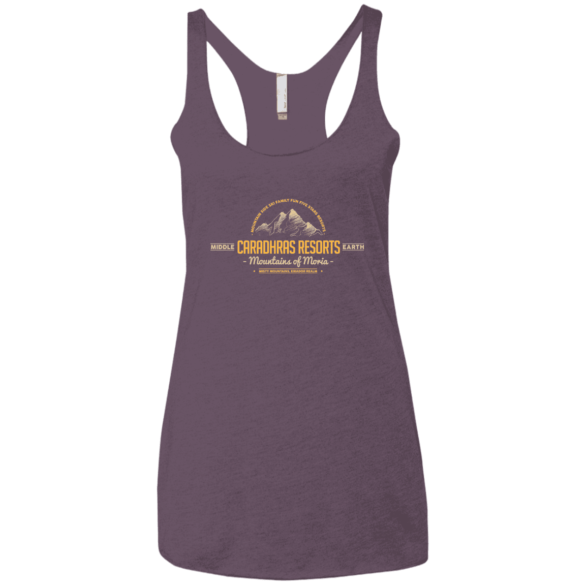 T-Shirts Vintage Purple / X-Small Caradhras Resorts Women's Triblend Racerback Tank