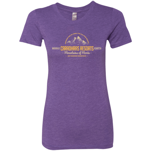 T-Shirts Purple Rush / Small Caradhras Resorts Women's Triblend T-Shirt