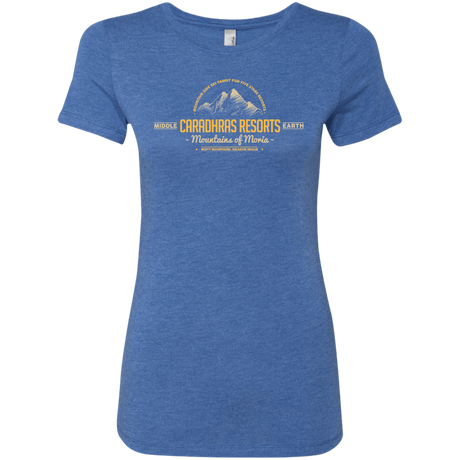T-Shirts Vintage Royal / Small Caradhras Resorts Women's Triblend T-Shirt