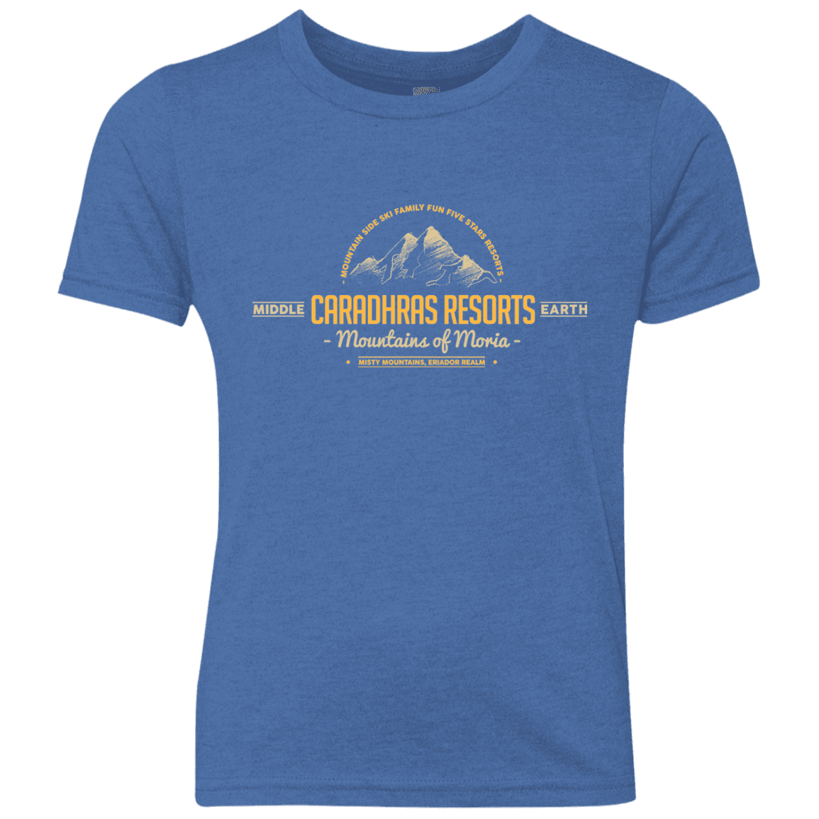 T-Shirts Vintage Royal / YXS Caradhras Resorts Youth Triblend T-Shirt