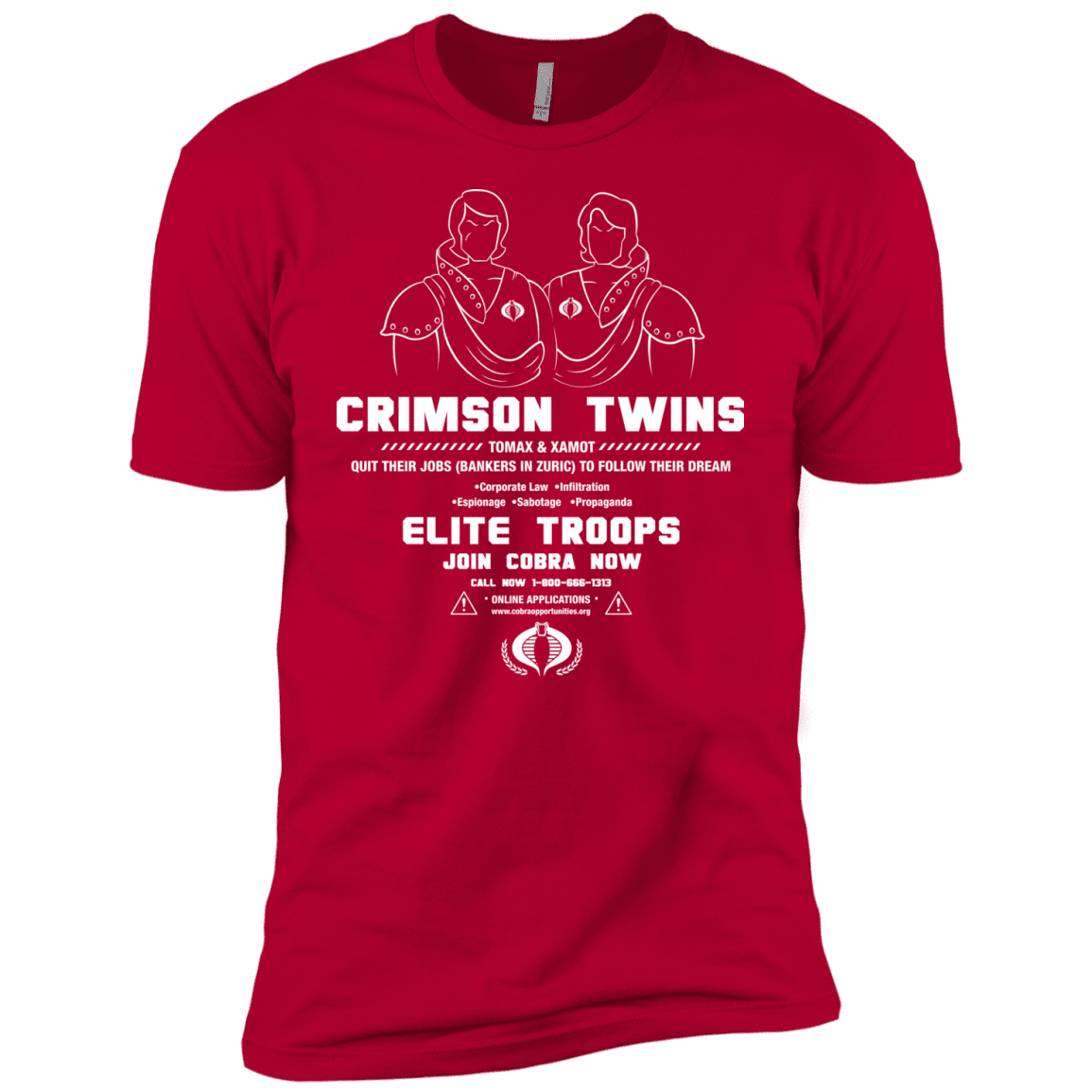 T-Shirts Red / YXS Career Opportunities Boys Premium T-Shirt