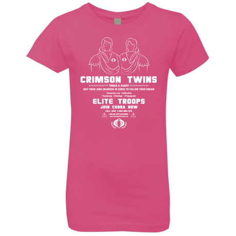 T-Shirts Hot Pink / YXS Career Opportunities Girls Premium T-Shirt