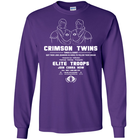 T-Shirts Purple / S Career Opportunities Men's Long Sleeve T-Shirt