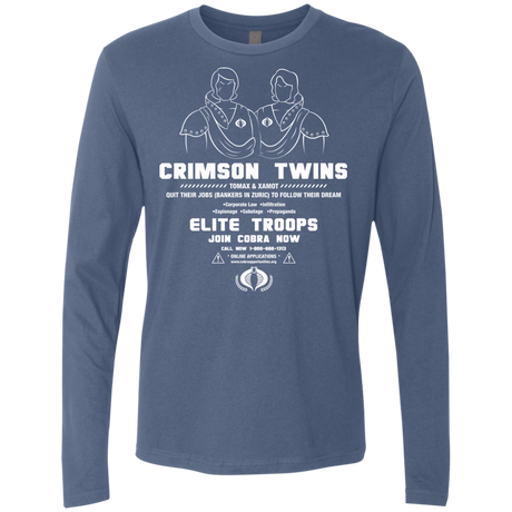 T-Shirts Indigo / S Career Opportunities Men's Premium Long Sleeve