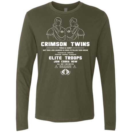 T-Shirts Military Green / S Career Opportunities Men's Premium Long Sleeve