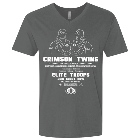 T-Shirts Heavy Metal / X-Small Career Opportunities Men's Premium V-Neck