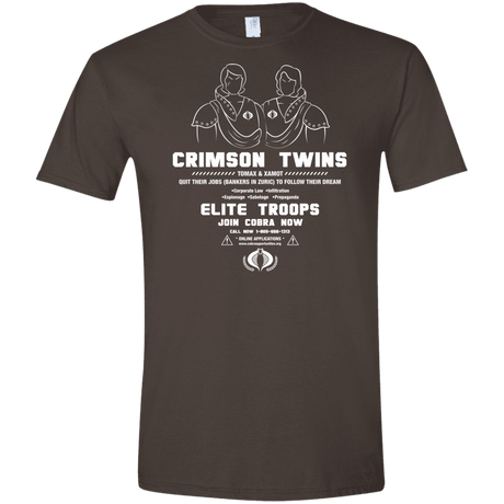 T-Shirts Dark Chocolate / S Career Opportunities Men's Semi-Fitted Softstyle