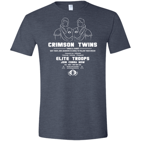 T-Shirts Heather Navy / S Career Opportunities Men's Semi-Fitted Softstyle