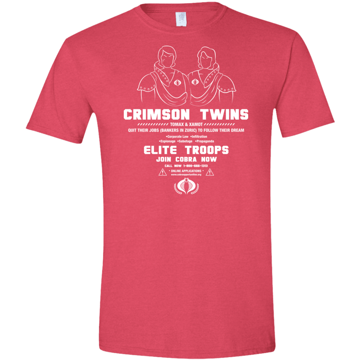 T-Shirts Heather Red / S Career Opportunities Men's Semi-Fitted Softstyle