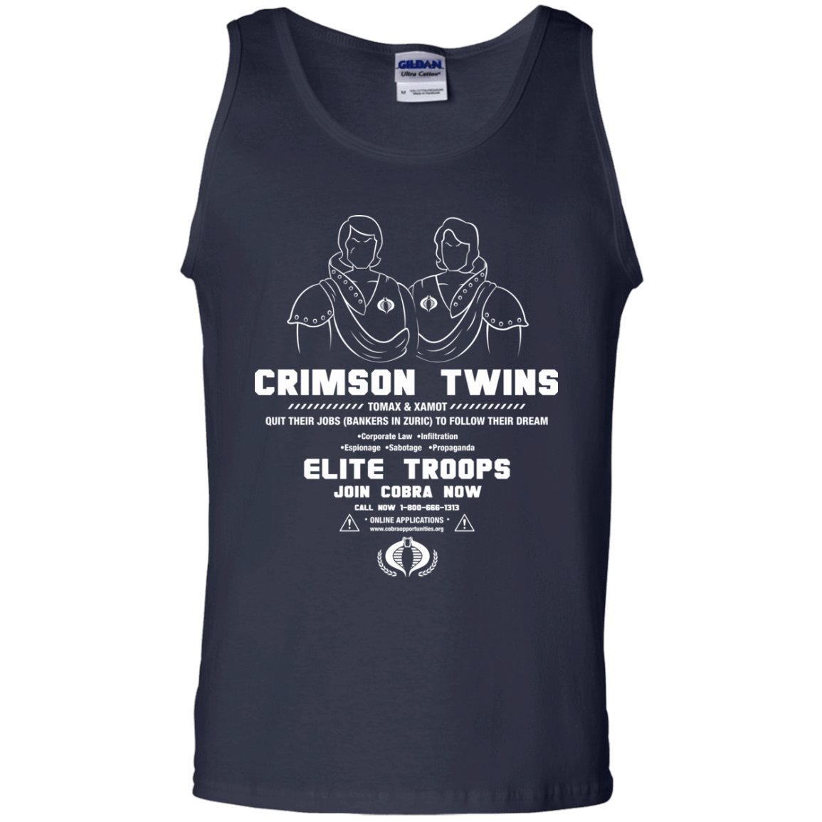 T-Shirts Navy / S Career Opportunities Men's Tank Top