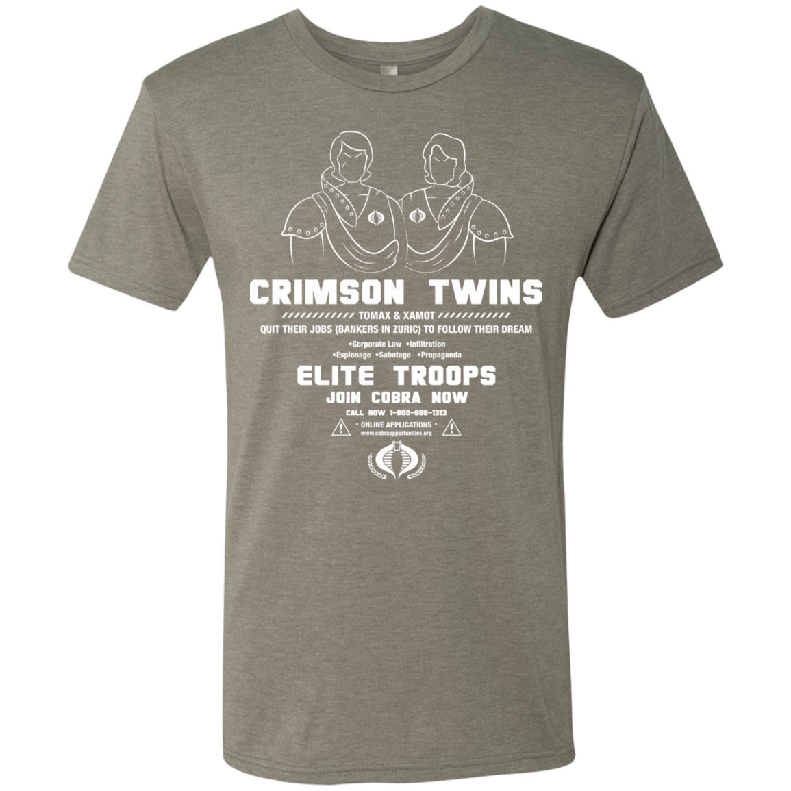 T-Shirts Venetian Grey / S Career Opportunities Men's Triblend T-Shirt