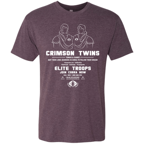 T-Shirts Vintage Purple / S Career Opportunities Men's Triblend T-Shirt