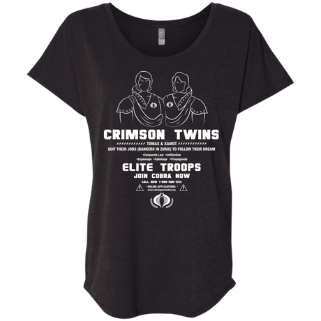 T-Shirts Vintage Black / X-Small Career Opportunities Triblend Dolman Sleeve