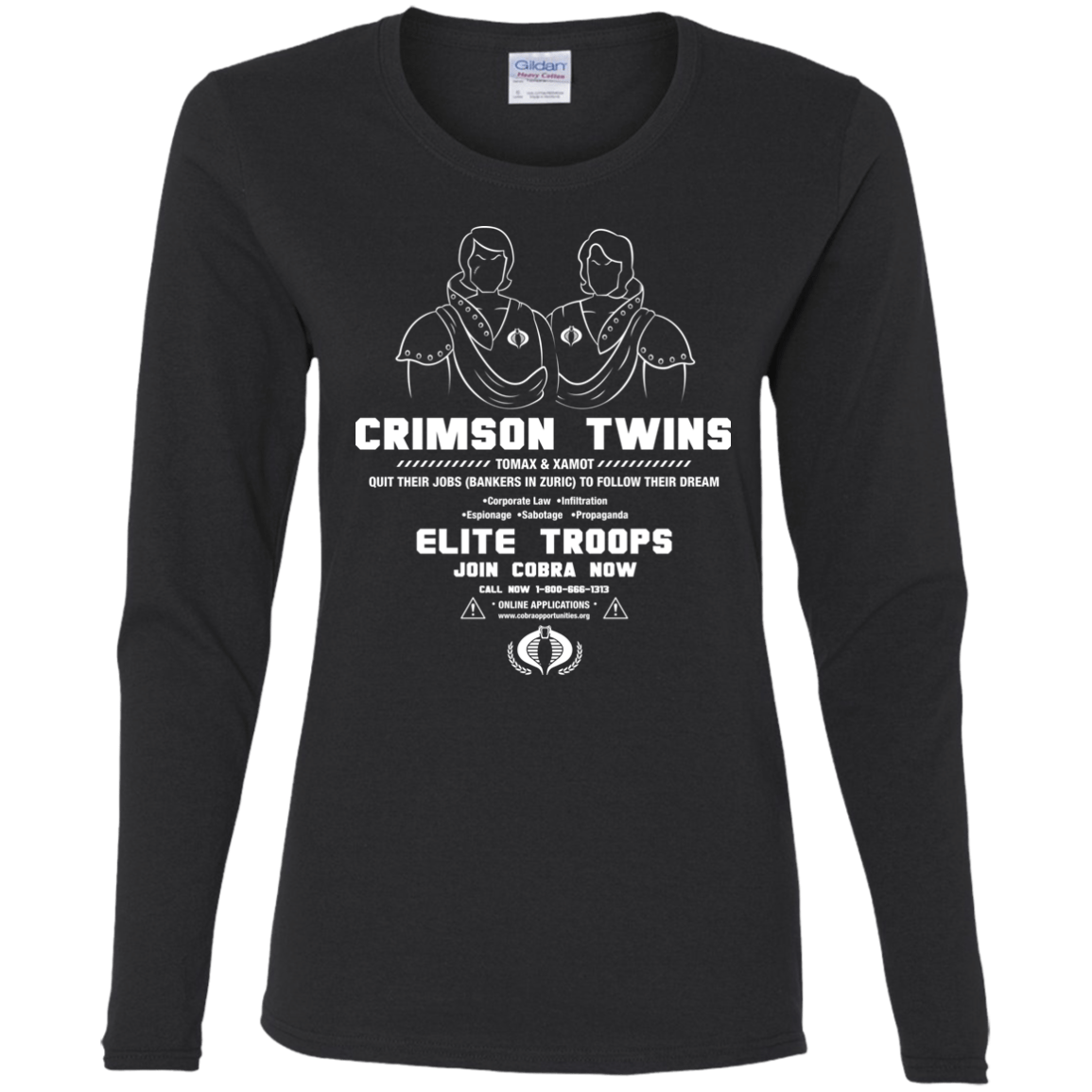 T-Shirts Black / S Career Opportunities Women's Long Sleeve T-Shirt