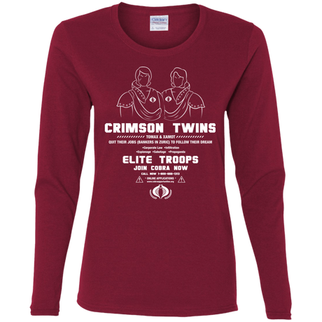 T-Shirts Cardinal / S Career Opportunities Women's Long Sleeve T-Shirt