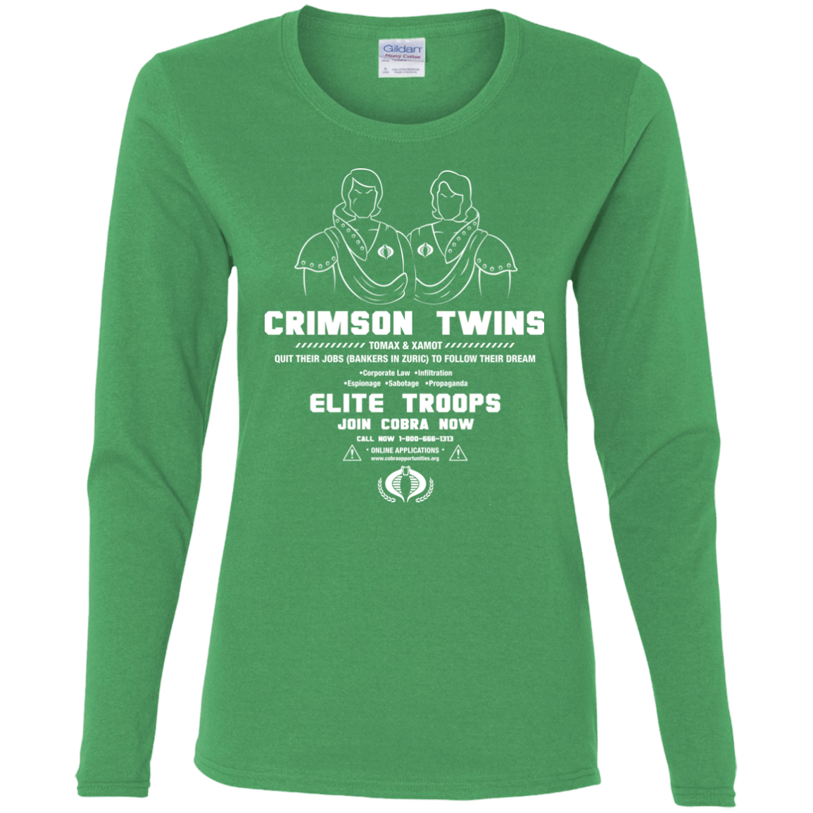 T-Shirts Irish Green / S Career Opportunities Women's Long Sleeve T-Shirt