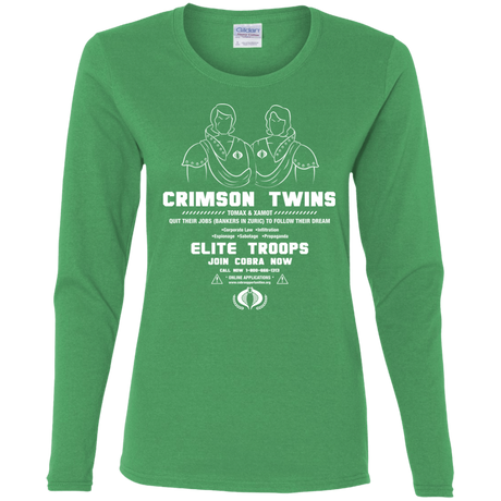 T-Shirts Irish Green / S Career Opportunities Women's Long Sleeve T-Shirt