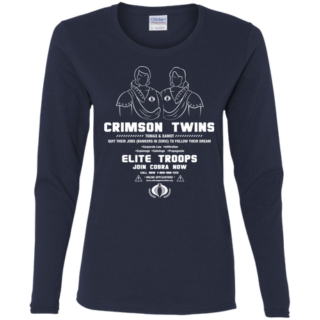 T-Shirts Navy / S Career Opportunities Women's Long Sleeve T-Shirt