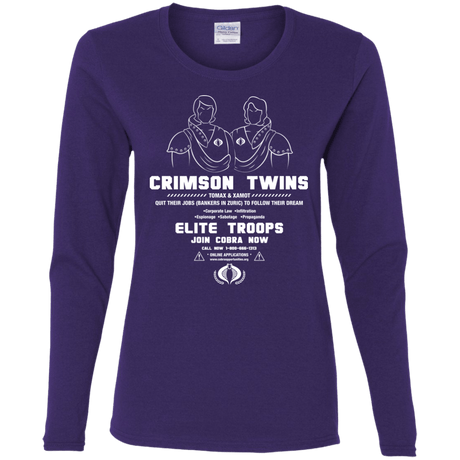 T-Shirts Purple / S Career Opportunities Women's Long Sleeve T-Shirt