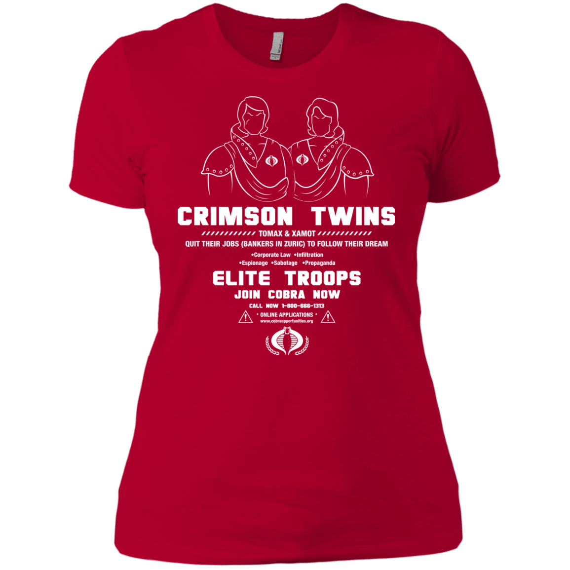 T-Shirts Red / X-Small Career Opportunities Women's Premium T-Shirt