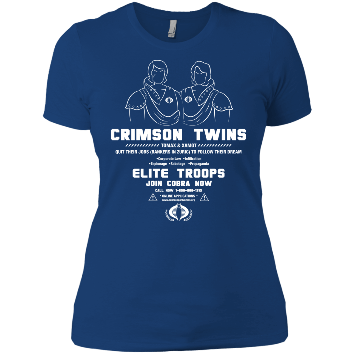 T-Shirts Royal / X-Small Career Opportunities Women's Premium T-Shirt