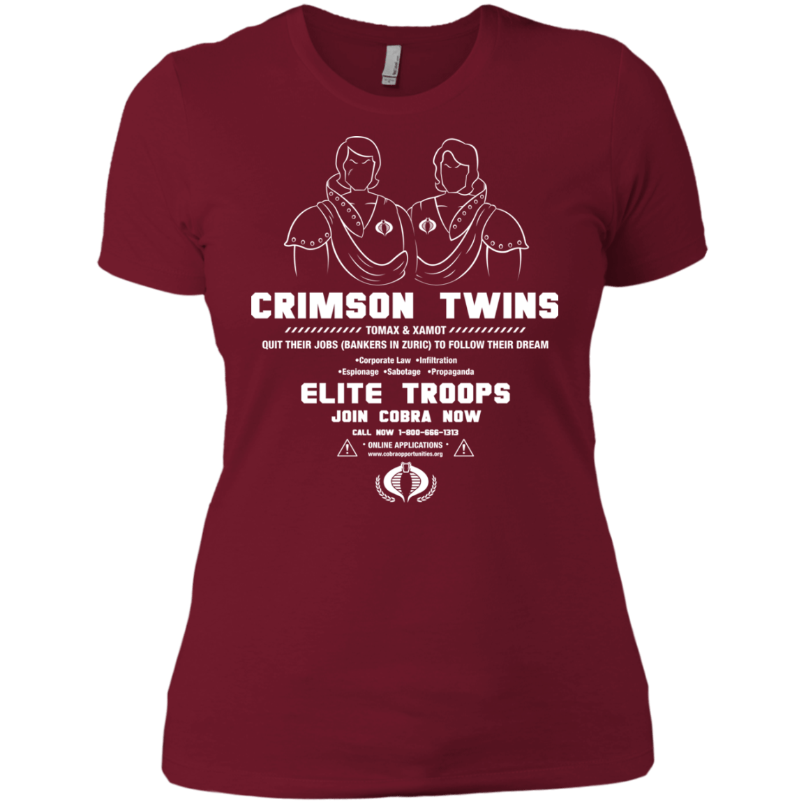 T-Shirts Scarlet / X-Small Career Opportunities Women's Premium T-Shirt