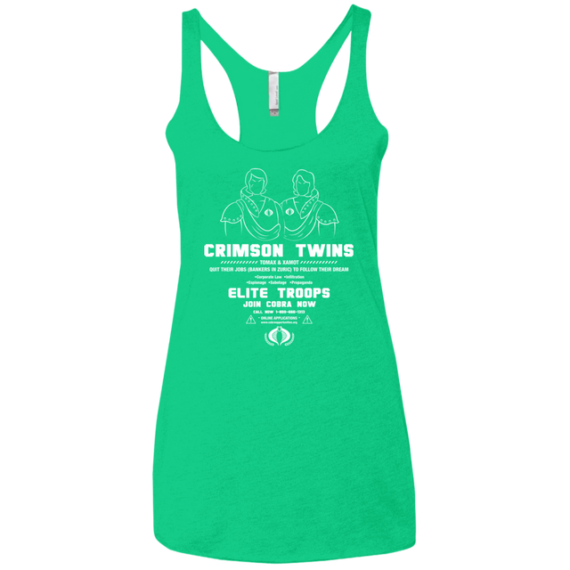 T-Shirts Envy / X-Small Career Opportunities Women's Triblend Racerback Tank