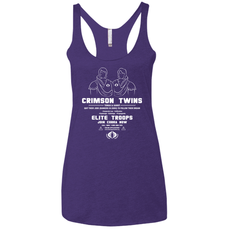 T-Shirts Purple Rush / X-Small Career Opportunities Women's Triblend Racerback Tank