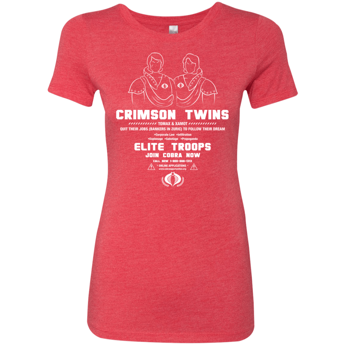 T-Shirts Vintage Red / S Career Opportunities Women's Triblend T-Shirt