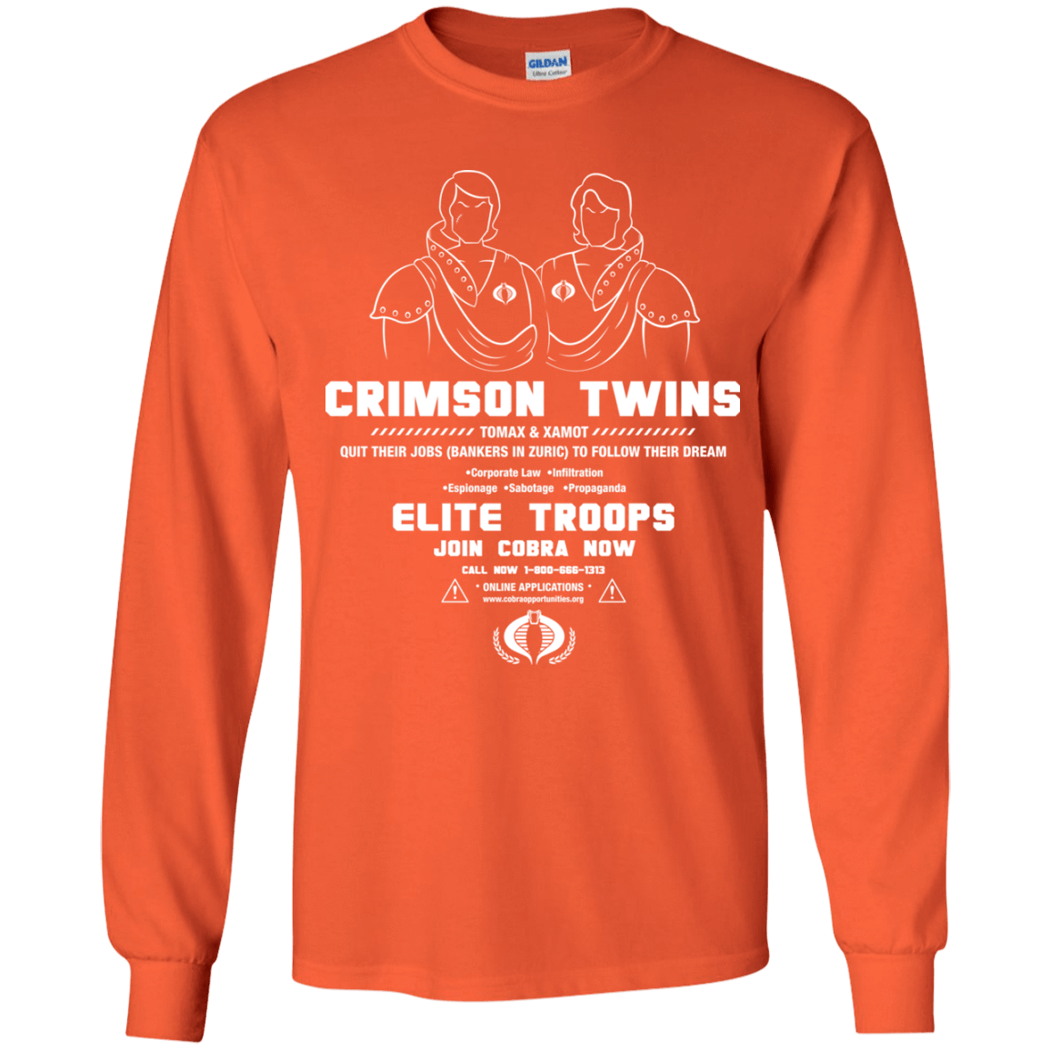 T-Shirts Orange / YS Career Opportunities Youth Long Sleeve T-Shirt