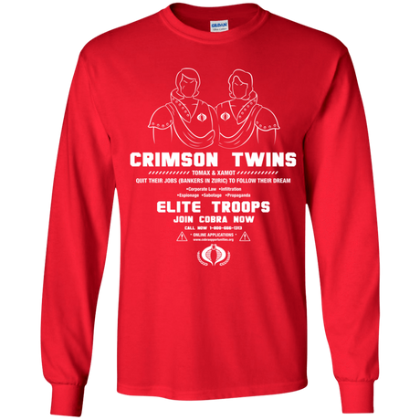 T-Shirts Red / YS Career Opportunities Youth Long Sleeve T-Shirt