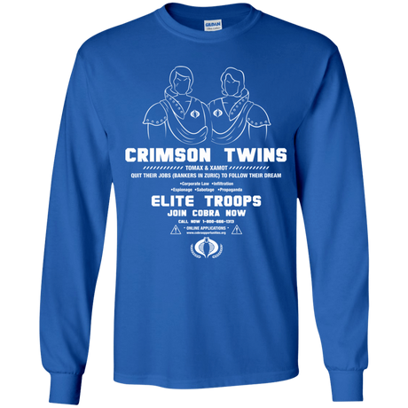 T-Shirts Royal / YS Career Opportunities Youth Long Sleeve T-Shirt