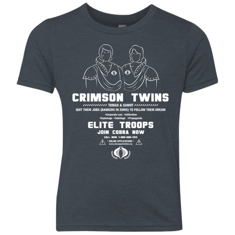 T-Shirts Vintage Navy / YXS Career Opportunities Youth Triblend T-Shirt