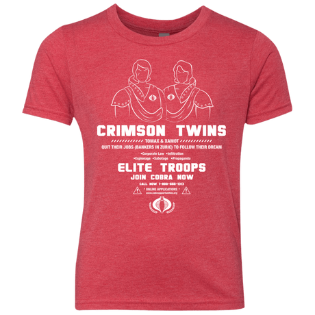 T-Shirts Vintage Red / YXS Career Opportunities Youth Triblend T-Shirt