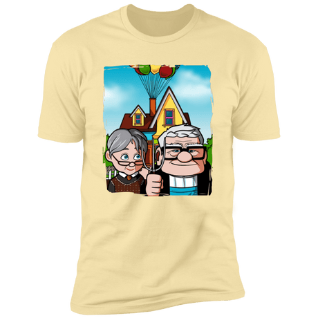 T-Shirts Banana Cream / S Carl and Ellie Men's Premium T-Shirt