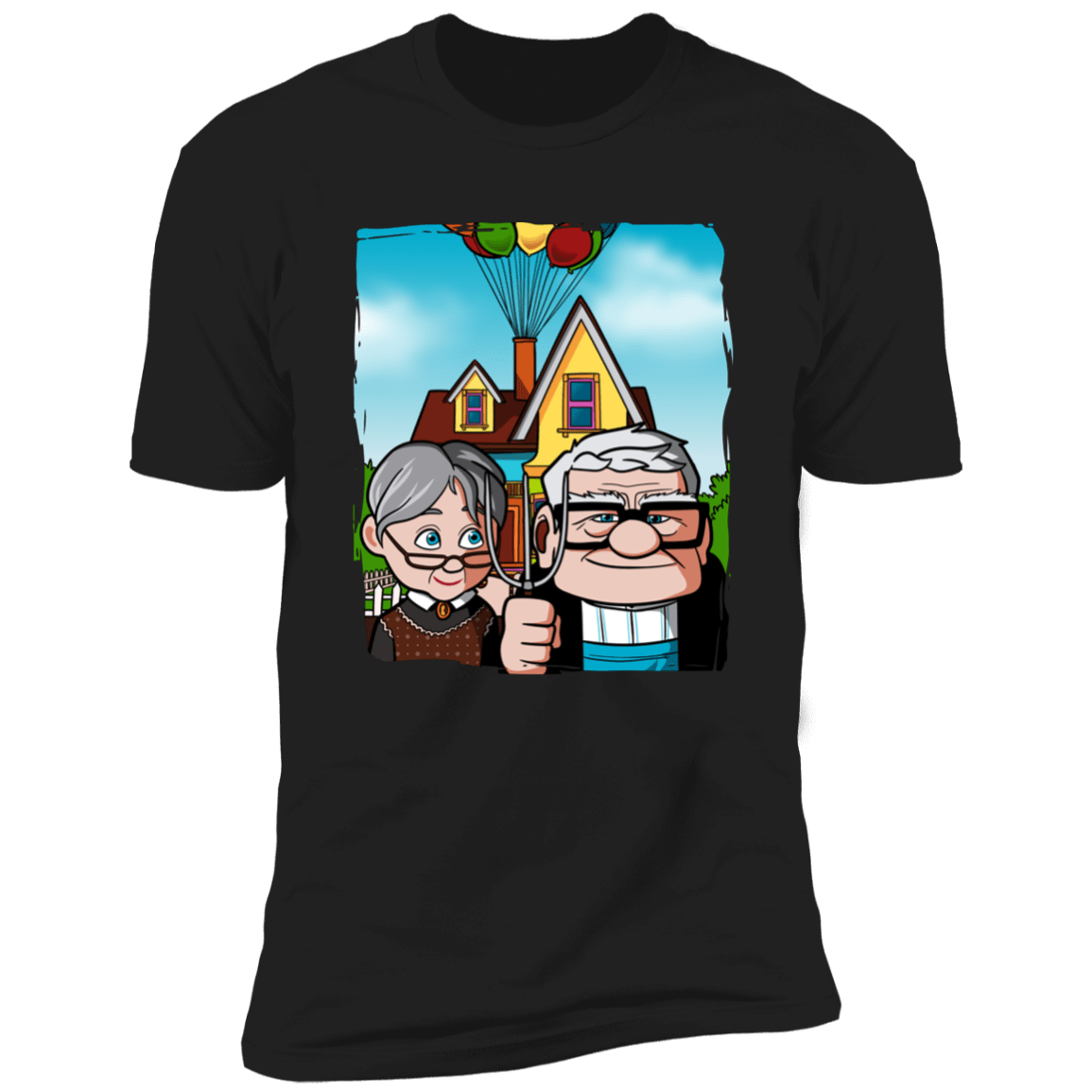 T-Shirts Black / S Carl and Ellie Men's Premium T-Shirt