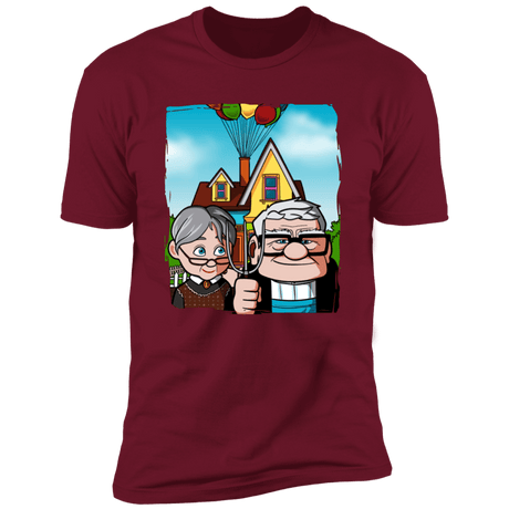 T-Shirts Cardinal / S Carl and Ellie Men's Premium T-Shirt