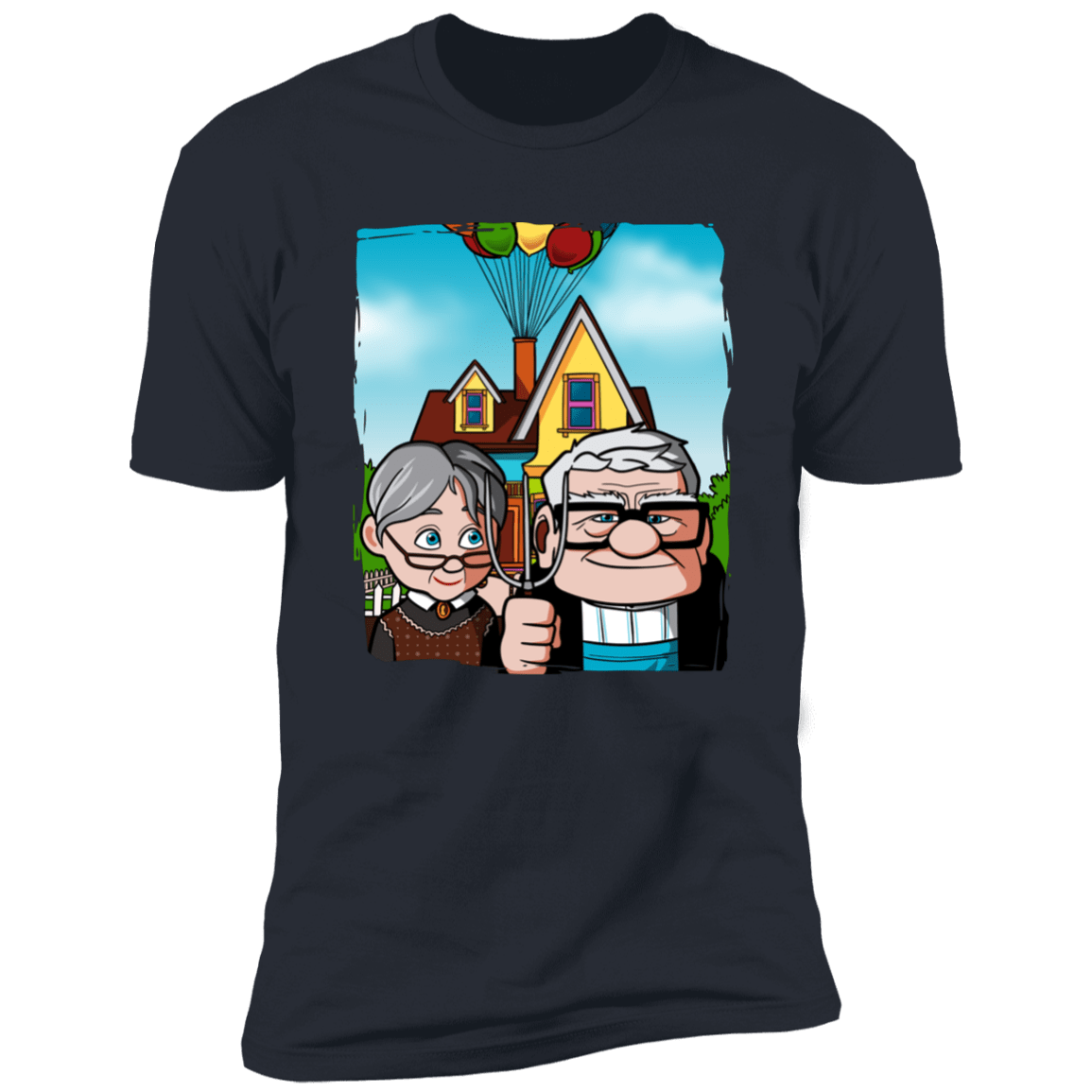 T-Shirts Indigo / S Carl and Ellie Men's Premium T-Shirt