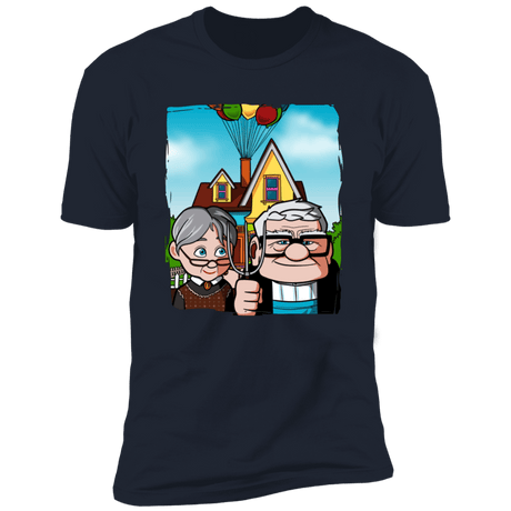 T-Shirts Midnight Navy / S Carl and Ellie Men's Premium T-Shirt