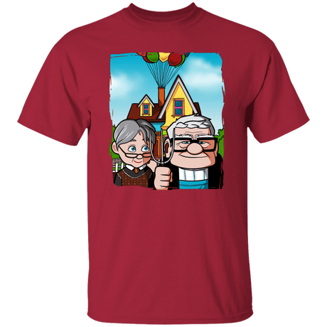 T-Shirts Cardinal / S Carl and Ellie T-Shirt