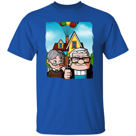 T-Shirts Royal / S Carl and Ellie T-Shirt