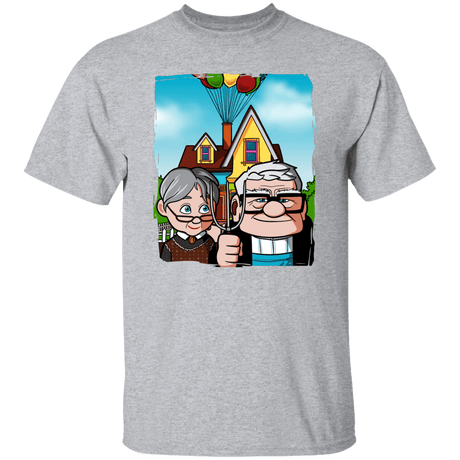 T-Shirts Sport Grey / S Carl and Ellie T-Shirt