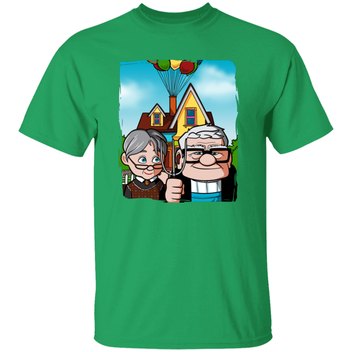 T-Shirts Irish Green / YXS Carl and Ellie Youth T-Shirt