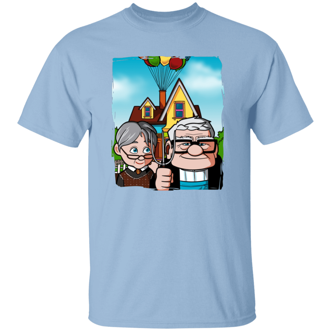 T-Shirts Light Blue / YXS Carl and Ellie Youth T-Shirt