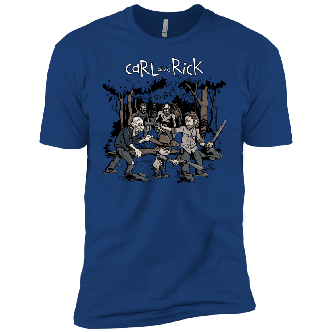T-Shirts Royal / YXS Carl & Rick Boys Premium T-Shirt