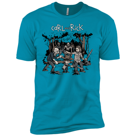 T-Shirts Turquoise / YXS Carl & Rick Boys Premium T-Shirt