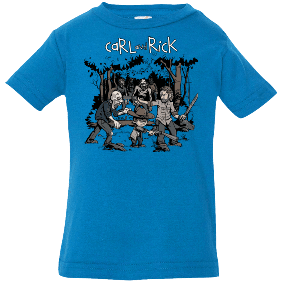T-Shirts Cobalt / 6 Months Carl & Rick Infant Premium T-Shirt